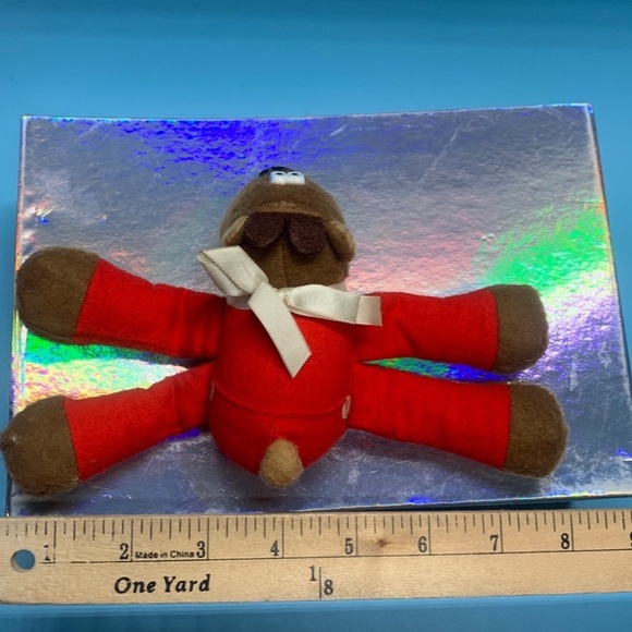 1986 Vtg Hallmark Randy Reindeer plushy - Picture 6 of 10